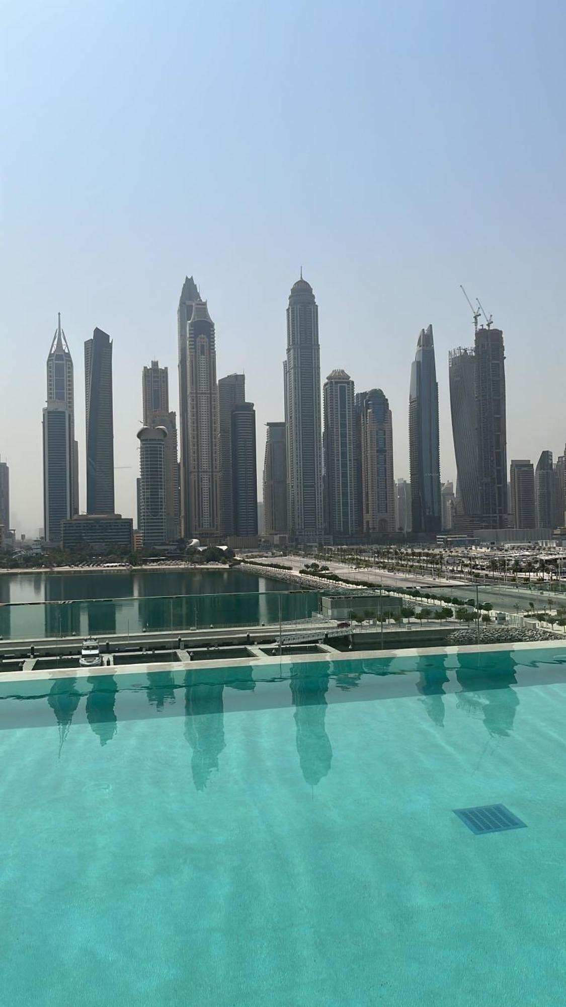 Silkhaus Palm View 1Bdr With Private Beach In Emaar Beachfront 두바이 외부 사진