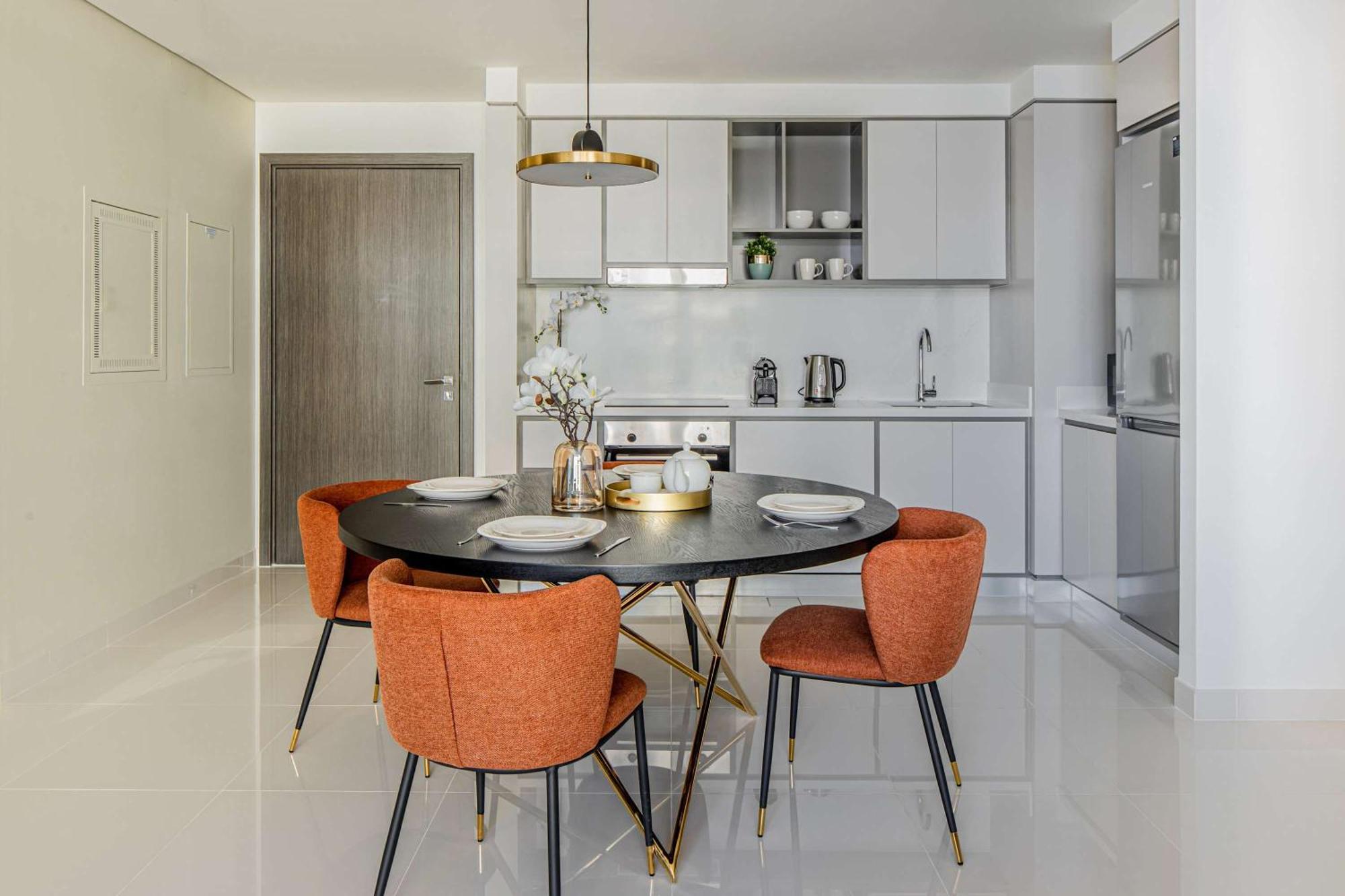 Silkhaus Palm View 1Bdr With Private Beach In Emaar Beachfront 두바이 외부 사진